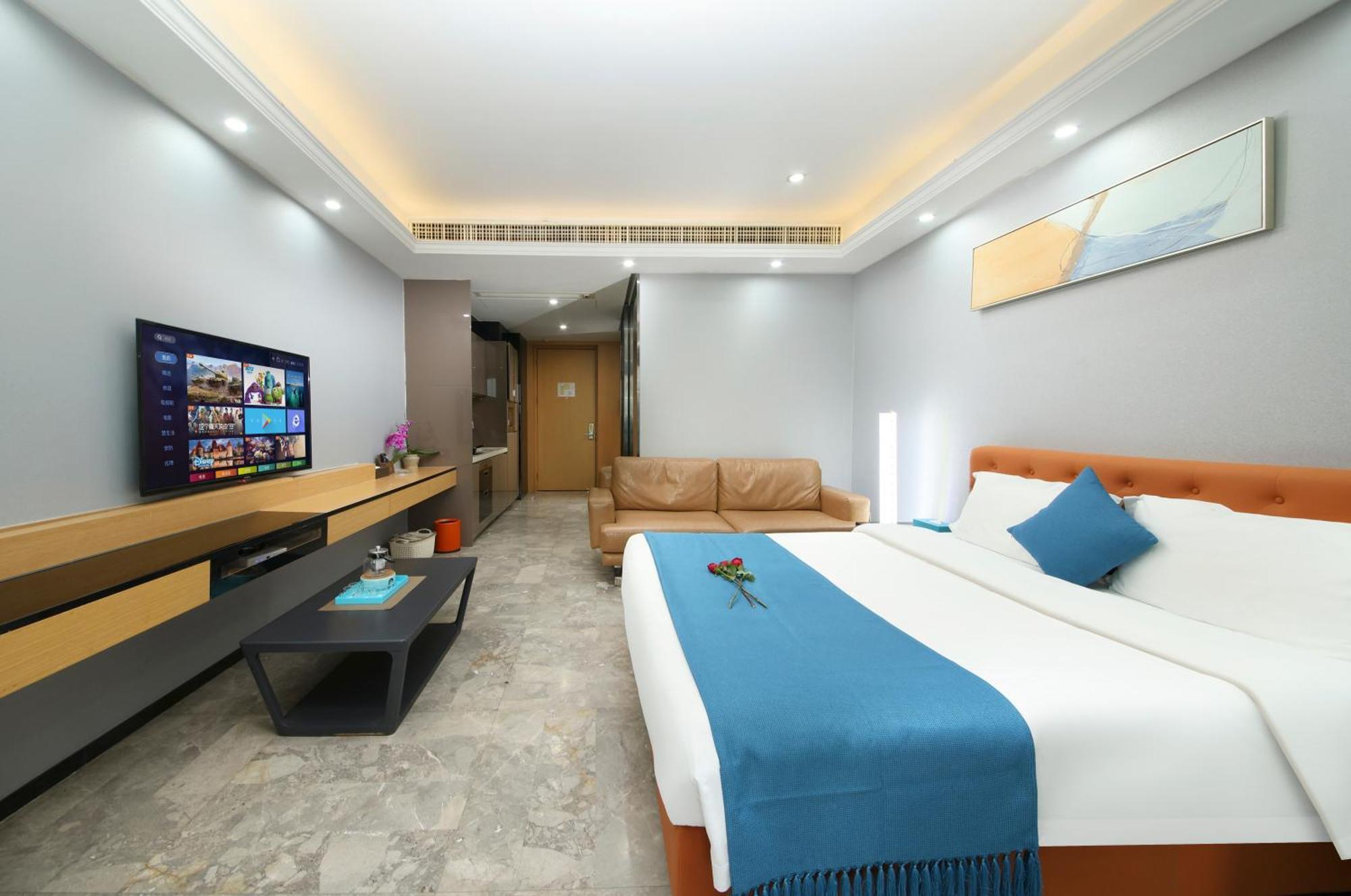 Pengman Beijing Rd. A-Mall Apartment Kanton Pokoj fotografie